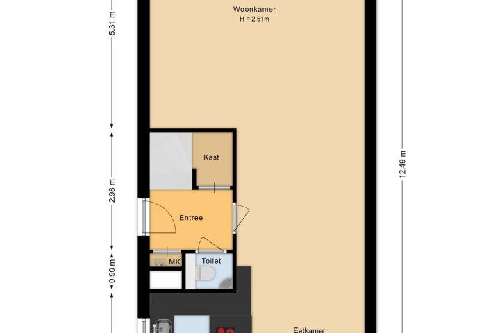 Plan – Moerasorchidee 31, Lelystad