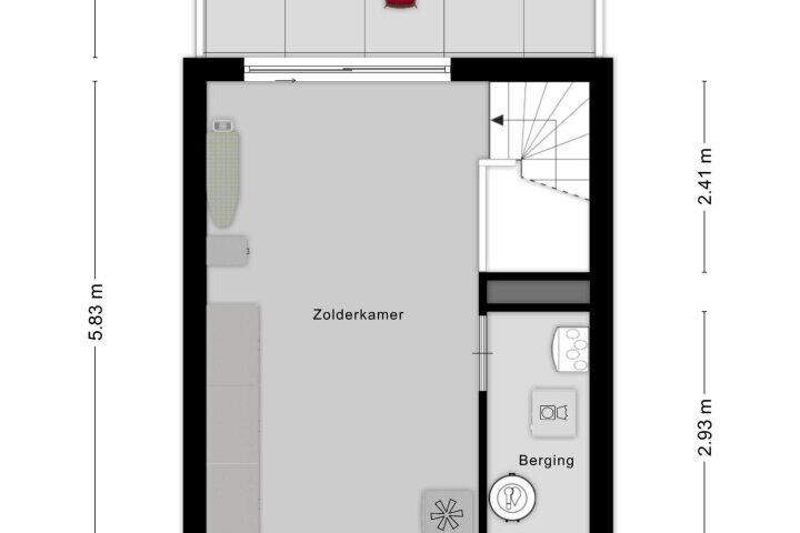 Plattegrond – Moerhof 2, Roosendaal