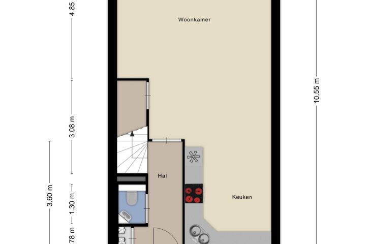 Plattegrond – Moermond 9, Zeewolde
