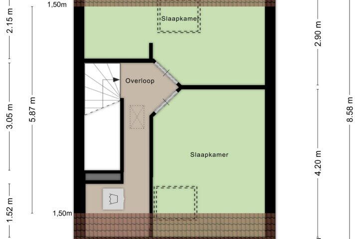Plattegrond – Moermond 9, Zeewolde
