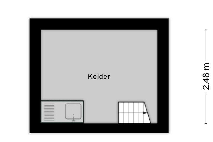 Plattegrond – Moersbergenlaan 30, Arnhem