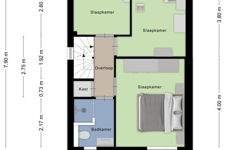 Plattegrond – Moerwater 5, Sprundel