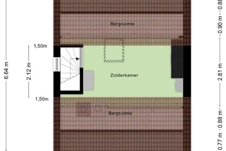 Plattegrond – Moerwater 5, Sprundel