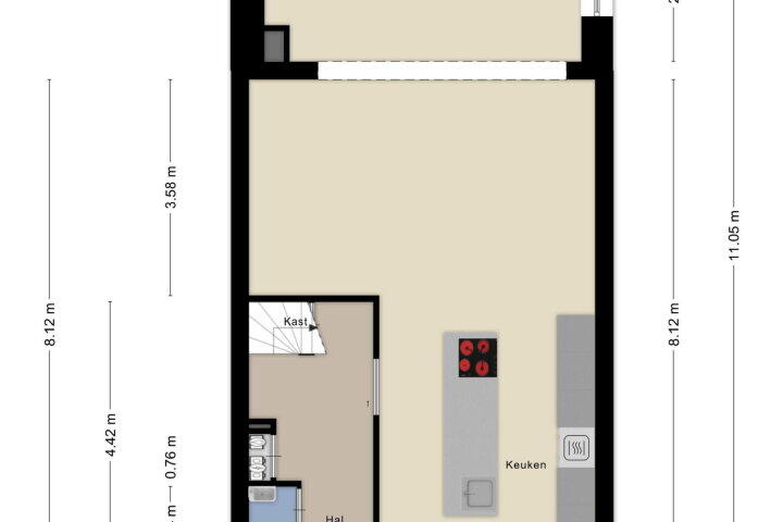 Plattegrond – Molenrak 2, Zeewolde
