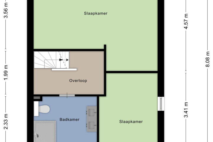 Plattegrond – Molenrak 2, Zeewolde