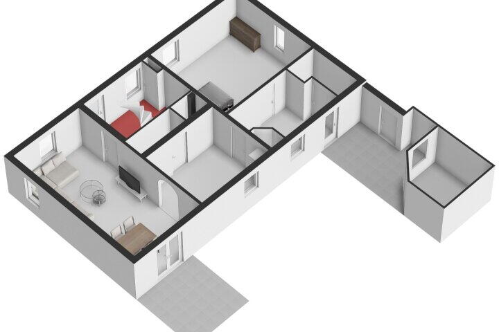 Plattegrond – Molenstraat 27, Meijel