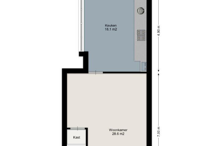 Plattegrond – Molenstraat 11, Vriezenveen
