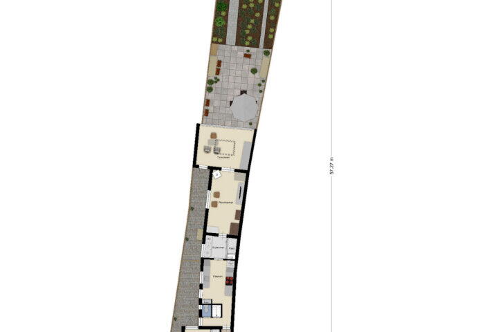 Plattegrond – Molenstraat 112, Roosendaal