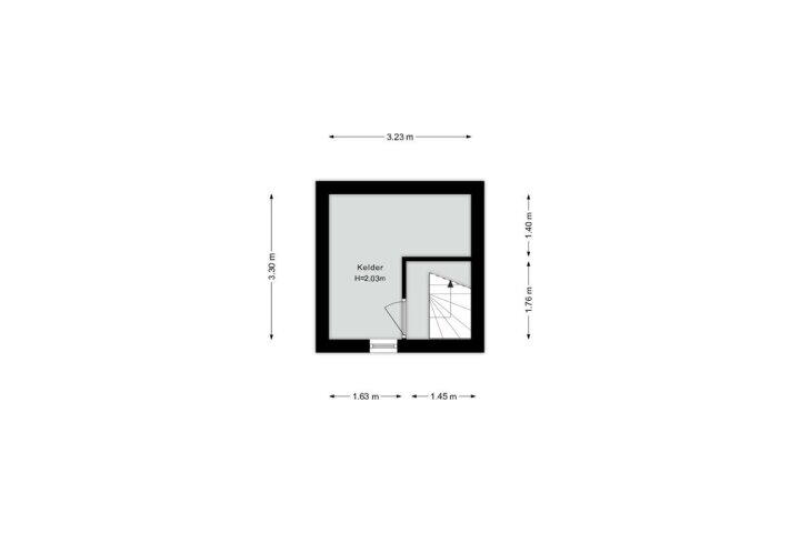 Plattegrond – Molenstraat 43, Reusel
