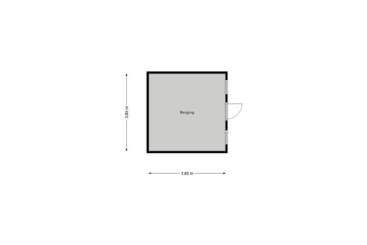 Plattegrond – Molenstraat 43, Reusel