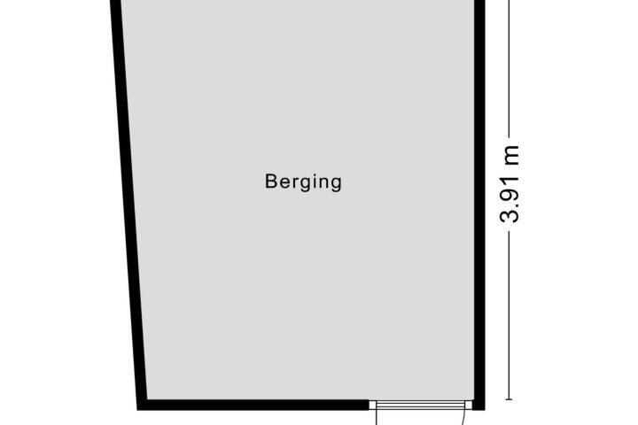 Plattegrond – Molenstraat 43 G, Nijmegen