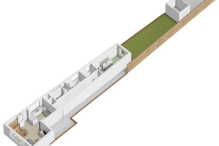 Plattegrond – Molenstraat 59 A, Roosendaal