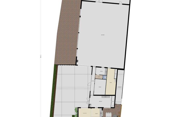 Plattegrond – Molenweg 26, Bergharen