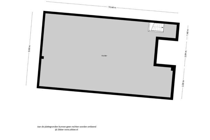 Plattegrond – Molenweg 26, Bergharen