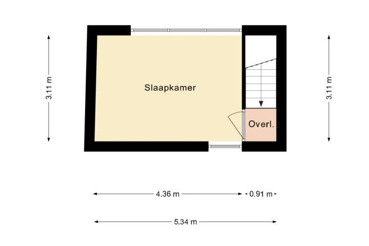 Plattegrond – Monacoplein 15, Heerlen