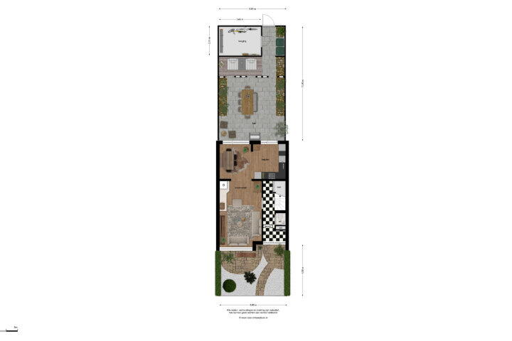 Plattegrond – Montenshoeve 13, Teteringen