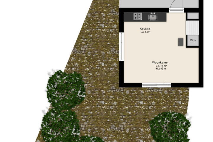 Plan – Moraineweg 20 L 200, Spier