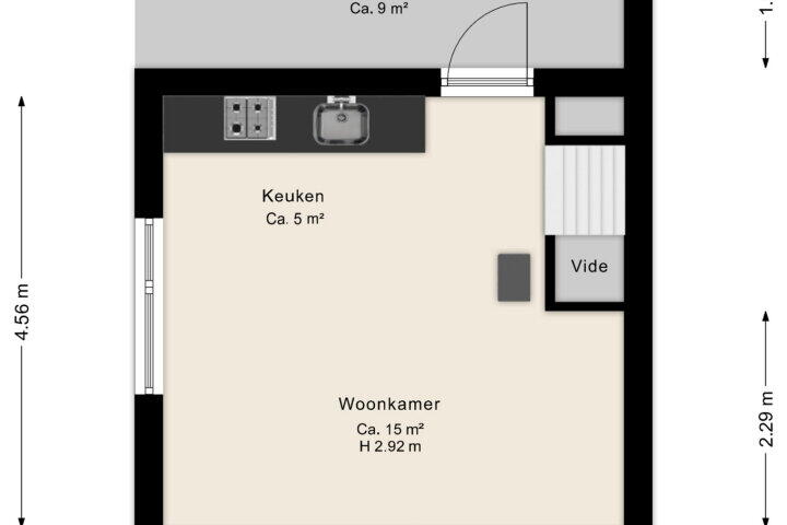 Plan – Moraineweg 20 L 200, Spier
