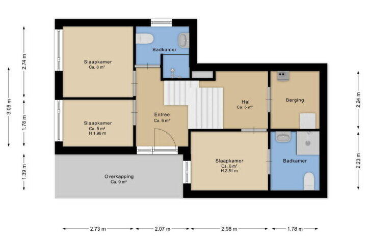 Plan – Moraineweg 20 L 202, Spier