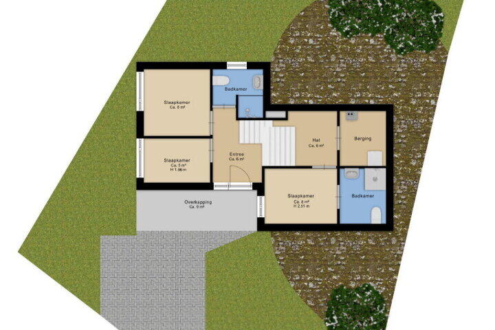 Plan – Moraineweg 20 L 202, Spier