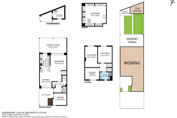 Plattegrond – Morgenruwe 7, Maastricht