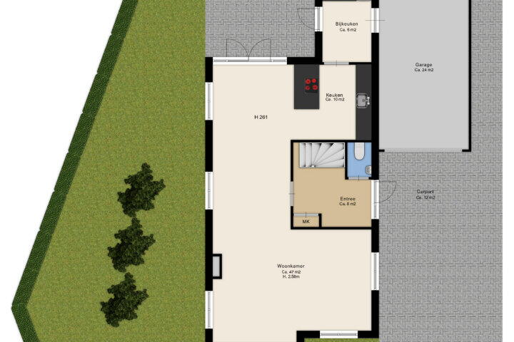 Plan – Morgensterlaan 42, Beilen