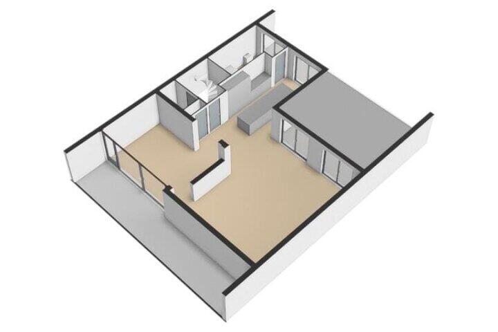 Plattegrond – Mosaïque 15, Bergen (LI)