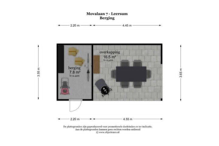 Plattegrond – MOVA-laan 7, Leersum