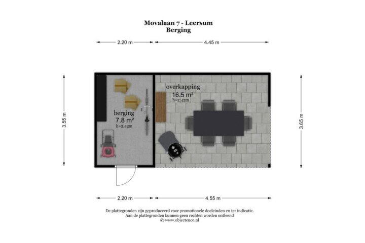 Plattegrond – MOVA-laan 7, Leersum