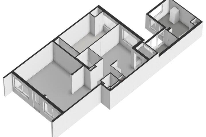 Plattegrond – Mr. G. Groen van Prinstererlaan 64, Amstelveen