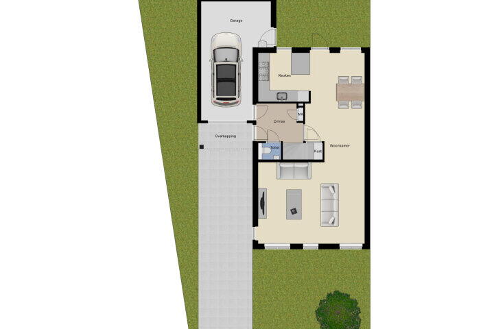 Plattegrond – Mr. P.S. Gerbrandysingel 51, Arnhem