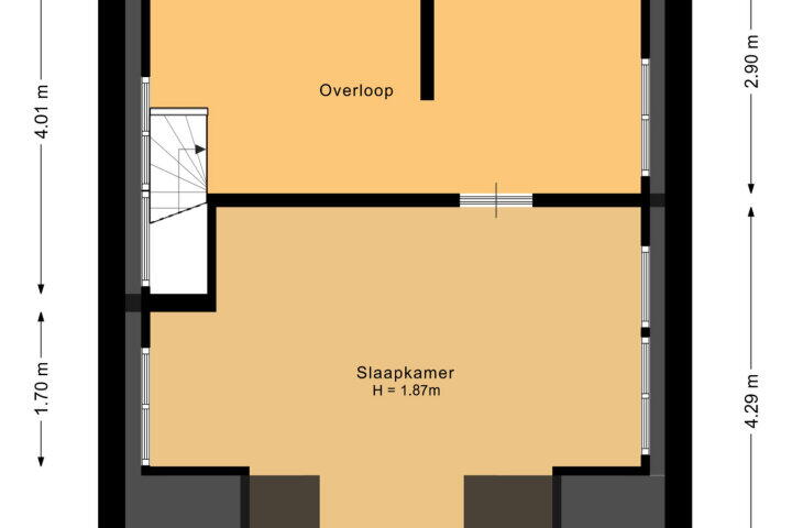 Plattegrond – Mr. Zigher ter Steghestraat 26, Steenwijk
