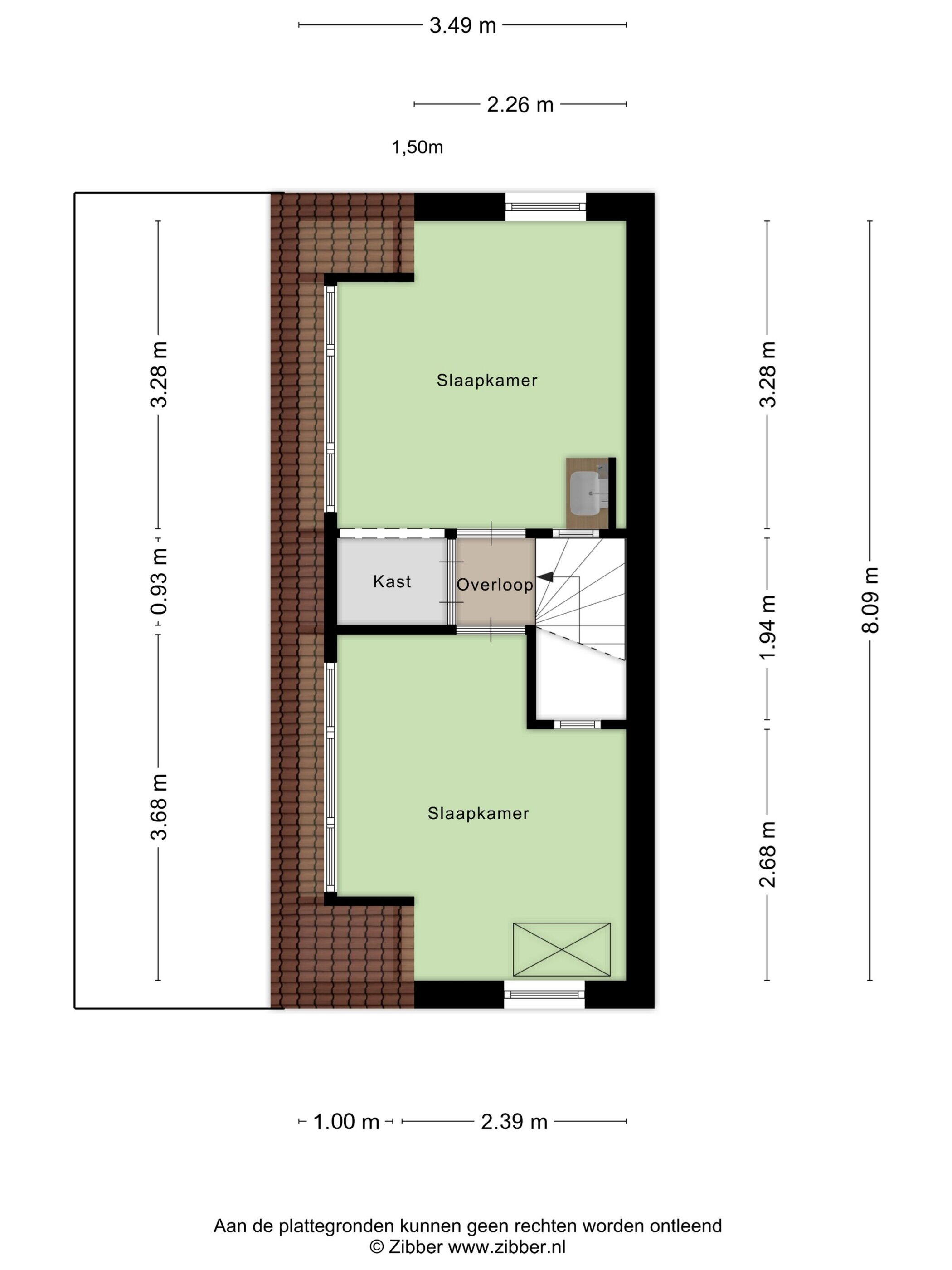 Plattegrond 3 - Muiderweg 17, Zeewolde