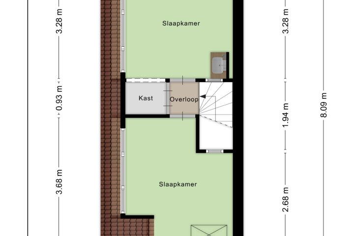 Plattegrond – Muiderweg 17, Zeewolde