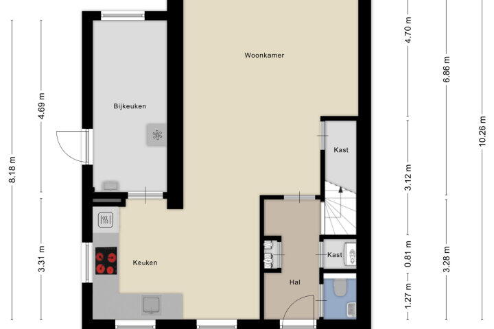 Plattegrond – Mulder 3, Wijchen