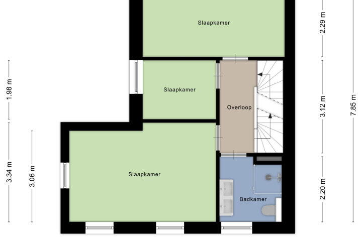 Plattegrond – Mulder 3, Wijchen