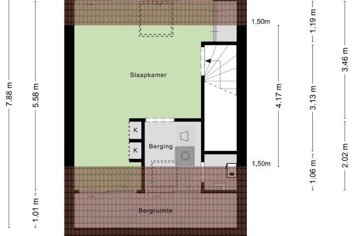 Plattegrond – Mulder 33, Wijchen