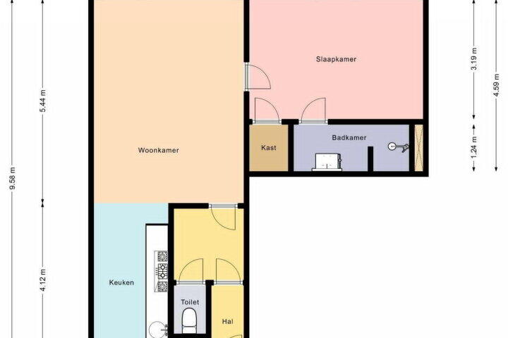 Plattegrond – Munt 2, Heerenveen