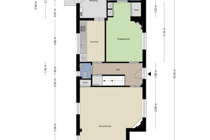 Plattegrond – Muntmeesterlaan 47, Nijmegen