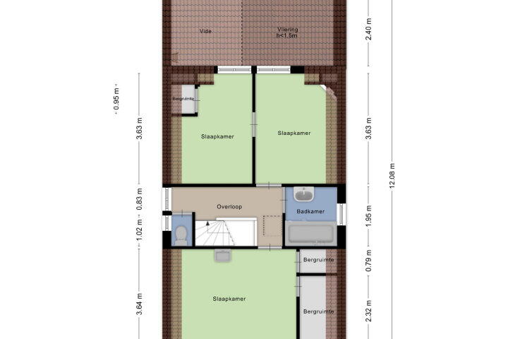 Plattegrond – Muntmeesterlaan 47, Nijmegen