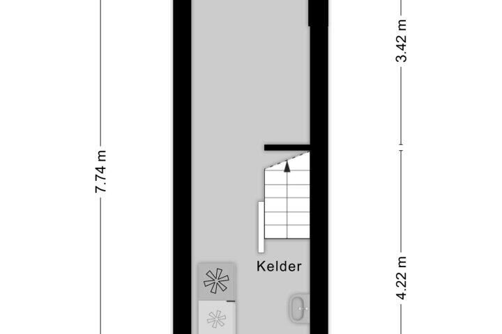 Plattegrond – Muntweg 478, Nijmegen
