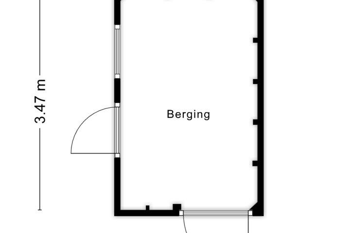 Plattegrond – Nachtegaal 27, Bladel