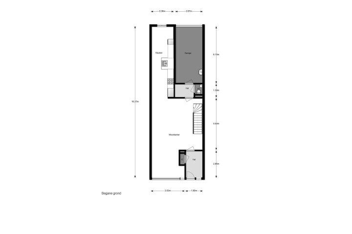 Plattegrond – Nadezjda Mandelstamstraat 15, Amsterdam