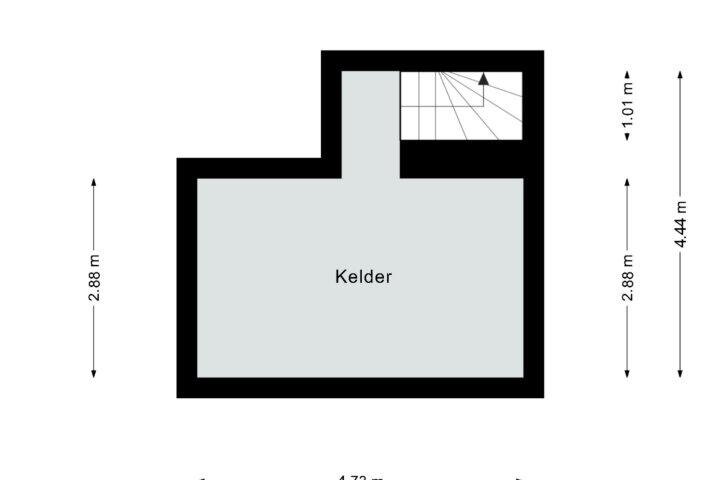 Plattegrond – Nagelbeek 53, Schinnen