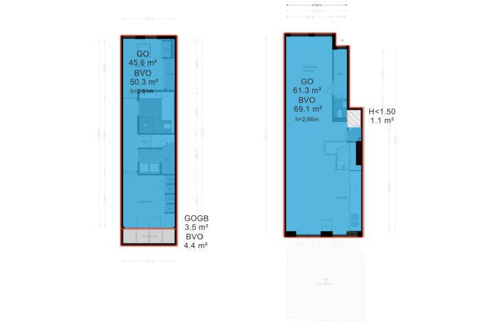 Plan – Nassaukade 72 H, Amsterdam