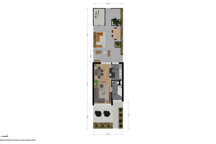 Plattegrond – Naundorffstraat 7, Breda