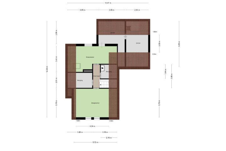 Plattegrond – Naweg 41, Gieten