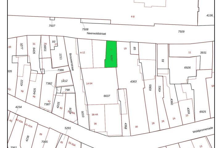 Plattegrond – Neerwoldstraat 23, Steenwijk