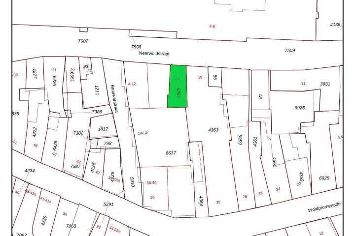 Plattegrond – Neerwoldstraat 23, Steenwijk