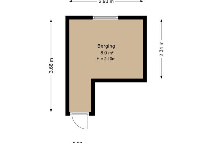 Plattegrond – Nicolaas Beetsstraat 131, Groningen